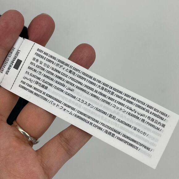 Abercrombie & Fitch Black Tank Top Size Medium - Picture 3 of 7